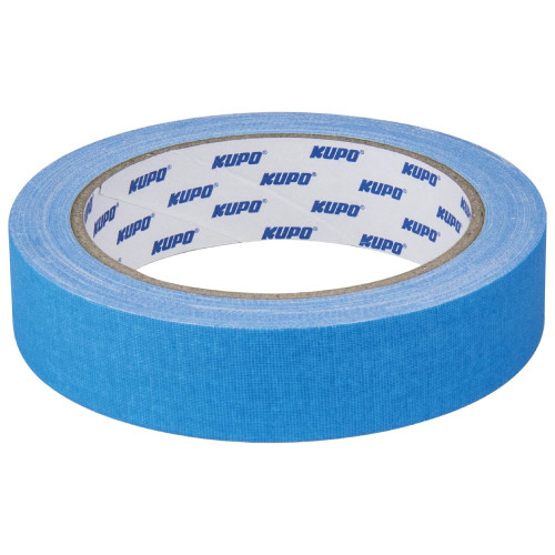 Лента клейкая KUPO CSS-2415BU CLOTH SPIKE TAPE синяя - фото