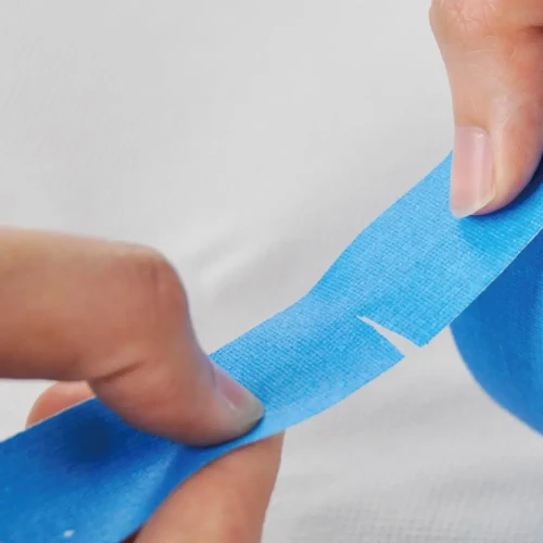 Лента клейкая KUPO CSS-1215GN CLOTH SPIKE TAPE зеленая - фото3