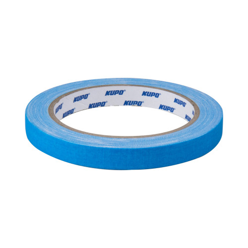 Лента клейкая KUPO CSS-1215BU CLOTH SPIKE TAPE синяя - фото