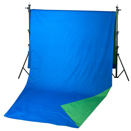 Фотофон хромакей GreenBean Field 2.4 х 7.0 B/G - фото, картинка Фотофон хромакей GreenBean Field 2.4 х 7.0 B/G - фото