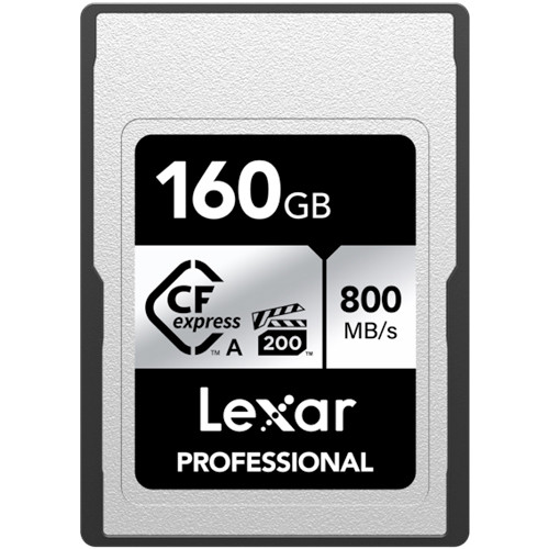 Карта памяти Lexar 160GB Professional CFexpress Type-A SILVER Series - фото