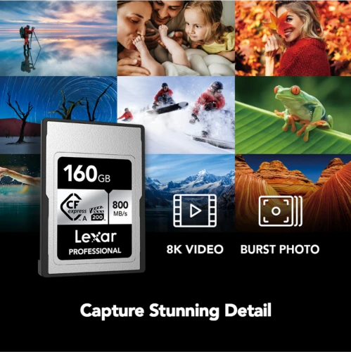 Карта памяти Lexar 160GB Professional CFexpress Type-A SILVER Series - фото3