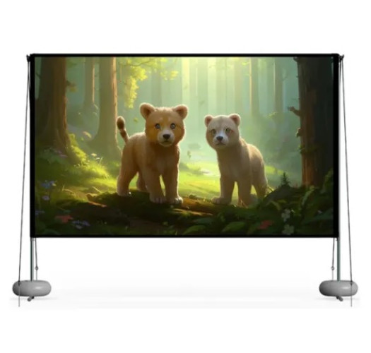 Складной экран для проекторов Wanbo Folding Curtain - фото3