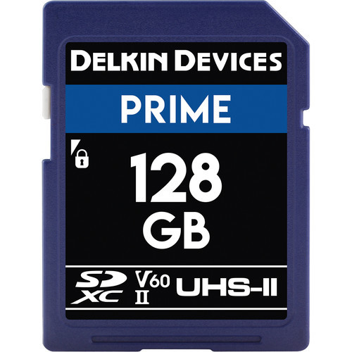 Карта памяти Delkin Devices 128GB PRIME UHS-II SDXC (DDSDB1900128)