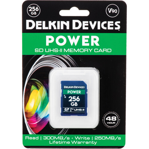 Карта памяти Delkin Devices 256GB POWER UHS-II SDXC (DDSDG2000256) - фото2