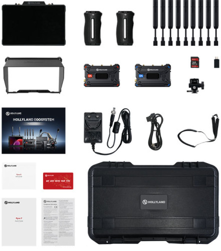Комплект для мониторинга видеопередачи Hollyland Pyro (Pyro S + Pyro 7) - фото4