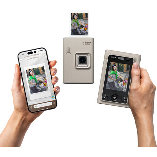 Fujifilm Instax Mini LiPlay+ Beige - фото10