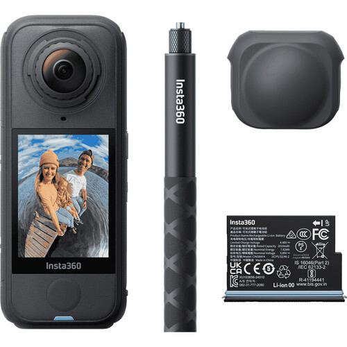 Экшн-камера Insta360 X4 Air Starter Bundle (Black) - фото9
