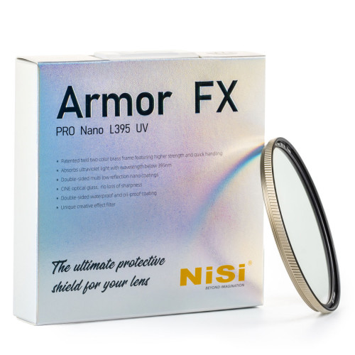 Светофильтр Nisi 43mm Armor FX PRO Nano L395 UV - фото
