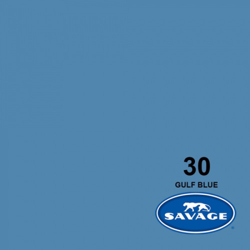 Бумажный фон Savage SA 30-12 GULF BLUE, 2,72х11м - фото2