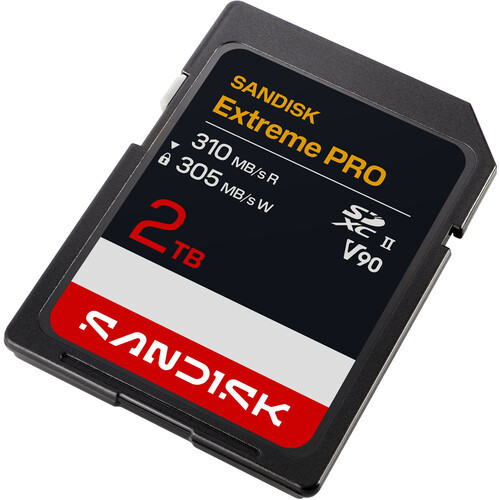 Карта памяти SanDisk 2TB Extreme PRO SDXC UHS-II V90 (SDSDXDE-2T00-GN4IN) - фото2
