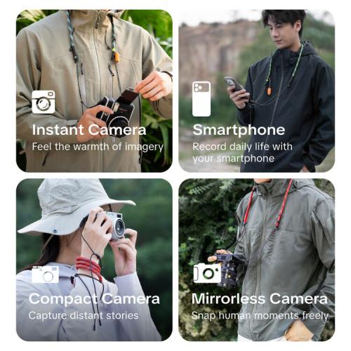 Наплечный ремень PGYTECH Camera Strap Slim Outdoor Wilderness Green (P-CB-432) - фото4