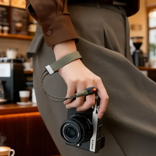 Наручный ремень PGYTECH Camera Wrist Strap Slim Vintage Olive Green (P-CB-594) - фото2