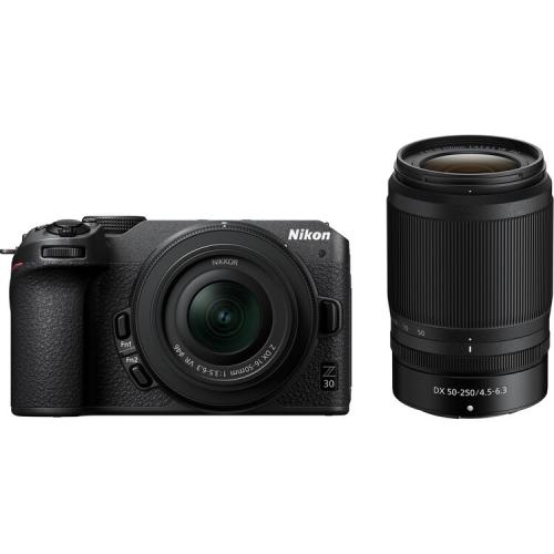 Фотоаппарат Nikon Z30 Double Kit 16-50mm + 50-250mm - фото