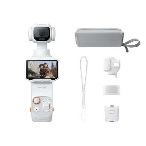 Экшн-камера Insta360 Luna Pro Standard Bundle (White)