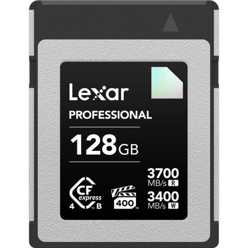Карта памяти Lexar 128GB Professional DIAMOND CFexpress 4.0 Type B - фото