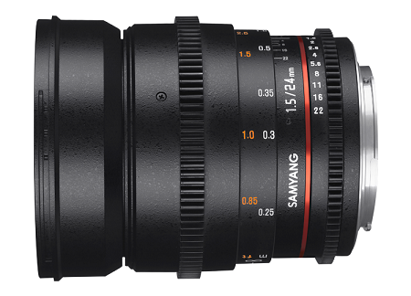 Объектив Samyang 24mm T1.5 ED AS UMC VDSLR Nikon F - фото4