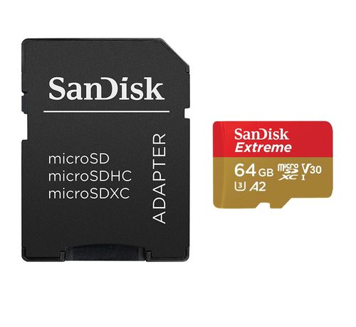 Карта памяти SanDisk Extreme microSDXC 64Gb 160Mb/s (SDSQXA2-064G-GN6MA) - фото2