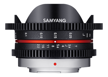 Объектив Samyang 7.5mm T3.8 ED AS UMC Fish-eye CINE Micro 4/3 - фото