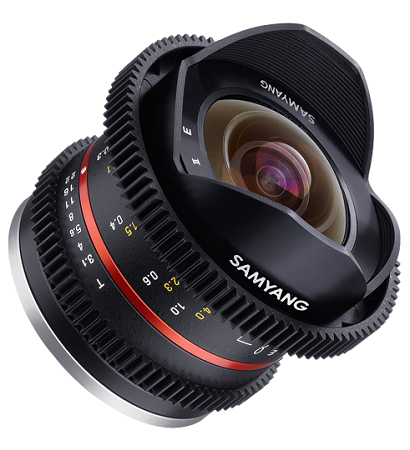 Samyang 8mm T3.1 Cine UMC Fish-eye II Canon EF-M - фото3
