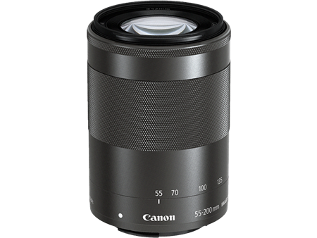 Объектив Canon EF-M 55-200mm f/4.5-6.3 IS STM Black- фото