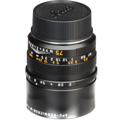 Leica APO-SUMMICRON-M 75 f/2 ASPH., black anodized finish- фото3