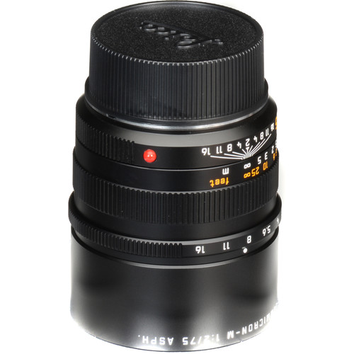 Leica APO-SUMMICRON-M 75 f/2 ASPH., black anodized finish - фото4
