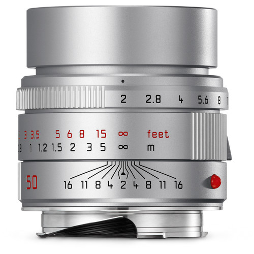 Leica APO-SUMMICRON-M 50 f/2 ASPH., silver anodized finish- фото