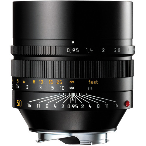 Leica NOCTILUX-M 50 f/0.95 ASPH., black anodized finish - фото