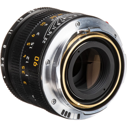 Leica MACRO-ELMAR-M 90 f/4, black anodized finish - фото4