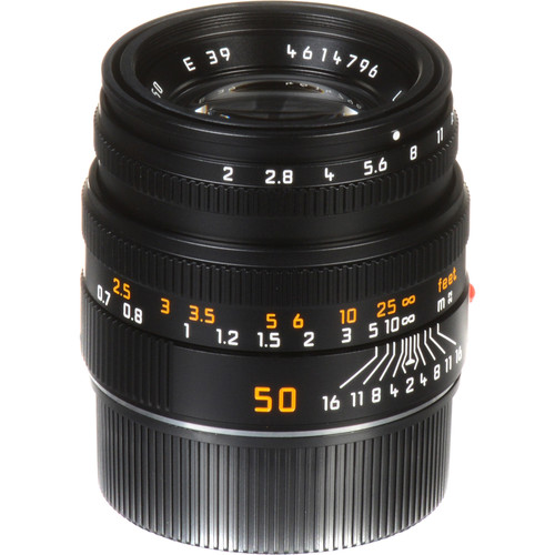 Leica SUMMICRON-M 50 f/2, black anodized finish- фото3