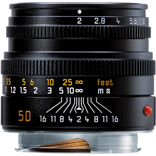 Leica SUMMICRON-M 50 f/2, black anodized finish- фото