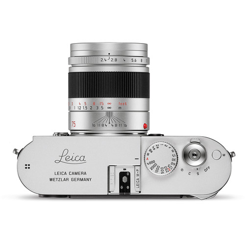 Leica SUMMARIT-M 75 f/2.4, silver anodized finish - фото4