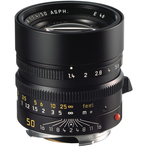 Leica SUMMILUX-M 50 f/1.4 ASPH., black anodized finish- фото