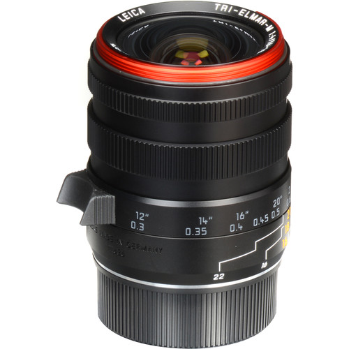 Leica TRI-ELMAR-M 16-18-21 f/4 ASPH., black anodized finish - фото4