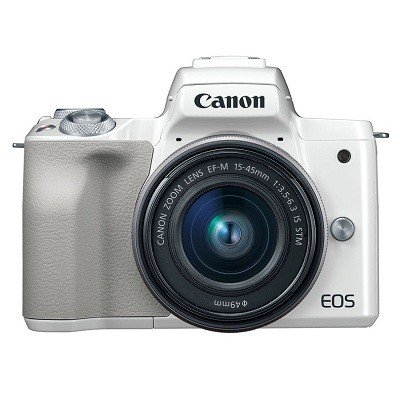 Canon EOS M50 Kit 15-45mm White- фото