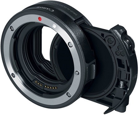 Адаптер Canon EF-EOS R + Circular Polarizer фильтр - фото2