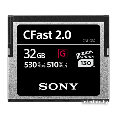 Карта памяти Sony CFast 2.0 32gb (CAT-G32) - фото