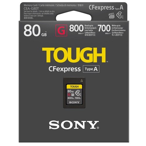 Карта памяти Sony TOUGH 80Gb CFexpress Type A (CEAG80T)- фото2