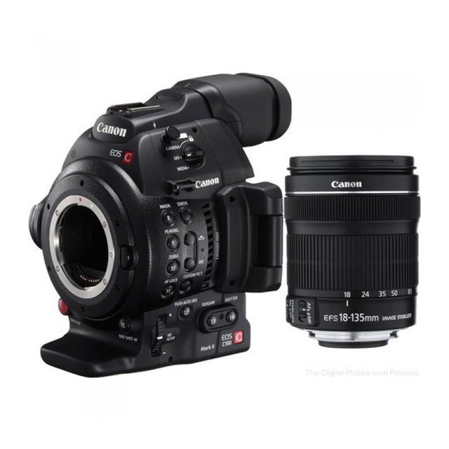 Видеокамера Canon EOS C100 Mark II + 18-135mm STM - фото3