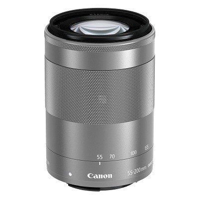 Объектив Canon EF-M 55-200mm f/4.5-6.3 IS STM Silver - фото