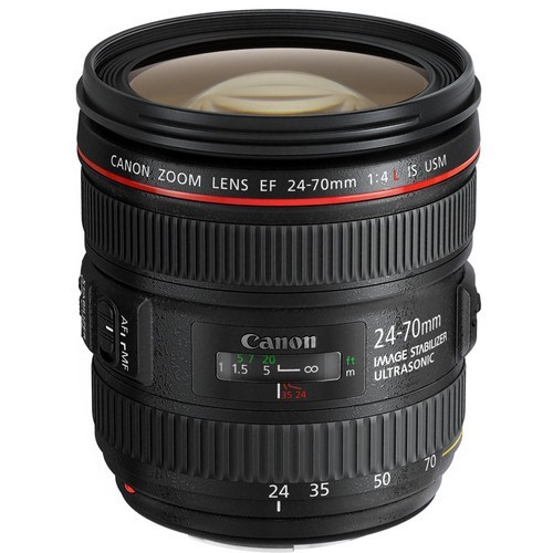 Объектив Canon EF 24-70mm f/4L IS USM- фото