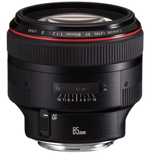 Объектив Canon EF 85mm f/1.2L II USM- фото