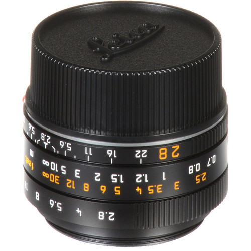 Leica ELMARIT-M 28 f/2.8 ASPH., black anodized finish- фото3