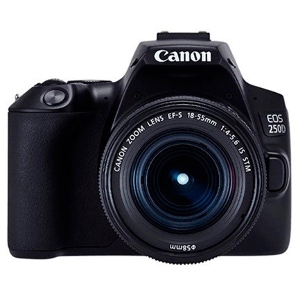 Canon EOS 250D Kit 18-55mm IS STM Black - фото