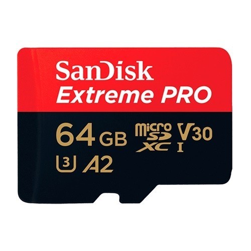 Карта памяти SanDisk Extreme Pro microSDXC 64Gb 170MB/s (SDSQXCY-064G-GN6MA) - фото2