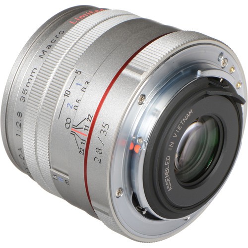Объектив HD Pentax DA 35mm f/2.8 Maсro Limited Silver - фото4