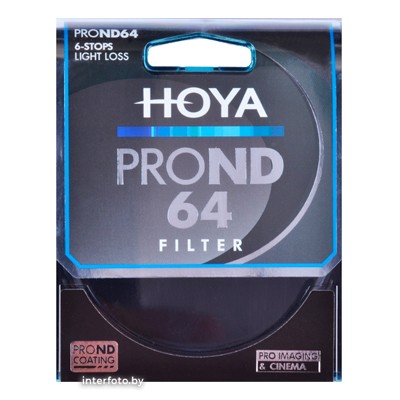 Светофильтр Hoya PRO ND64 82mm- фото