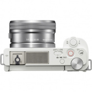 Sony ZV-E10 Kit 16-50mm White (ILCZV-E10L/W)- фото4