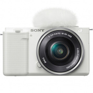 Фотоаппарат Sony ZV-E10 Kit 16-50mm White (ILCZV-E10L/W)- фото